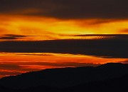 MONTE CASTELLO da Valpiana di Serina con spettacolare tramonto il 15 dicembre 2025 - FOTOGALLERY